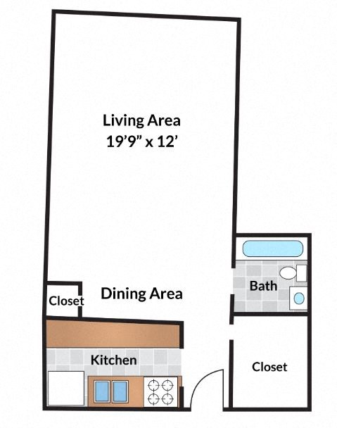 2416 K Street NW Studio-2 Beds Apartment for Rent - Photo Gallery 43